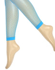 Light Blue Fishnet Leggings