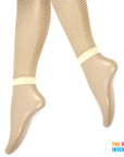 Nude Fishnet Leggings