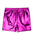 Hot Pink Metallic Shorts