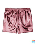 Rose Gold Metallic Shorts