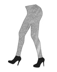 Metallic Leggings (Silver)
