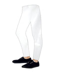 Children's Metallic Leggings (White)