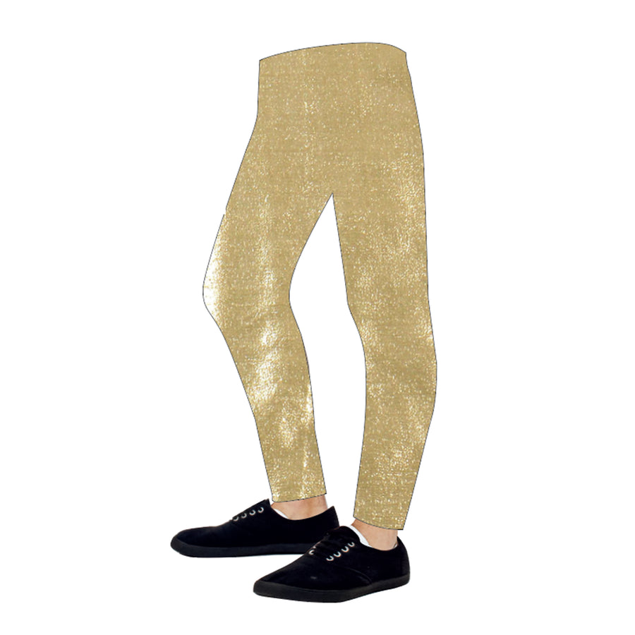 Metallic Leggings (Gold)