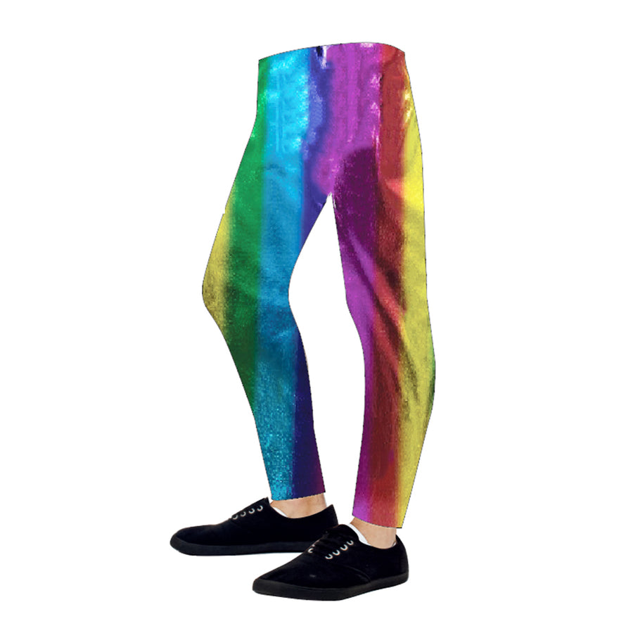 Metallic Leggings (Rainbow)