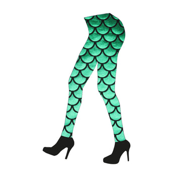 Mermaid Leggings (Green)