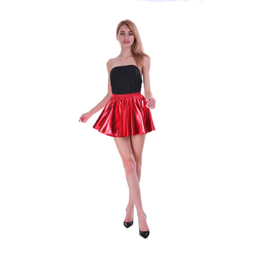 Red Metallic Skirt (Kids/Adults)