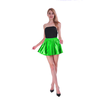 Green Metallic Skirt (Kids/Adults)