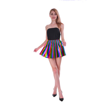 Rainbow Metallic Skirt (Kids/Adults)