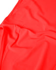 Fluro Red 80s Leotard