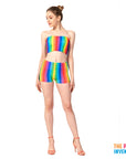 Rainbow Stripe Shorts