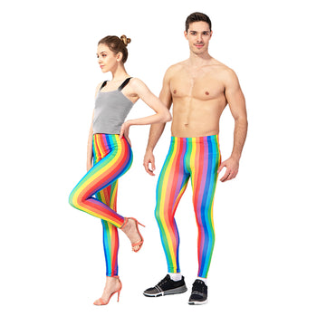 Rainbow Stripe Leggings