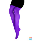 Purple Plain Pantyhose