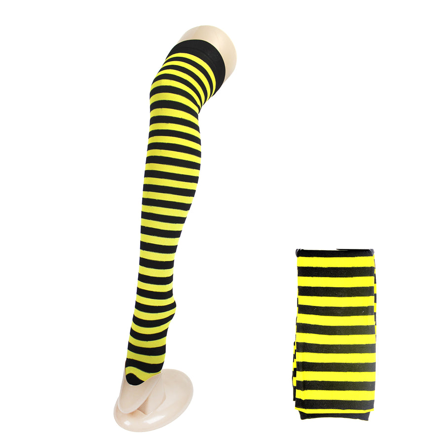 Over Knee Stockings (Yellow & Black)
