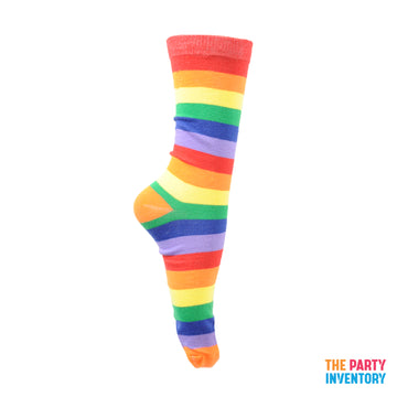 Long Stripe Socks (Rainbow Stripe)