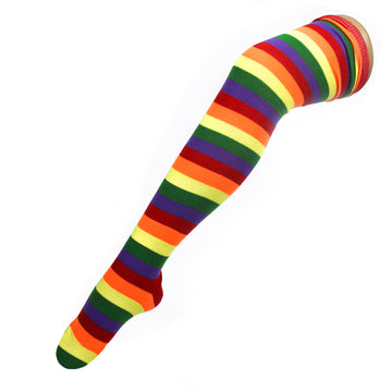 Extra Long Over the Knee Socks (Rainbow)