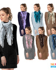 Winter Net Curl Scarf