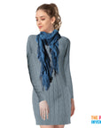Winter Net Curl Scarf