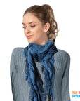 Winter Net Curl Scarf