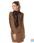 Winter Net Curl Scarf