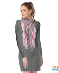 Winter Net Curl Scarf