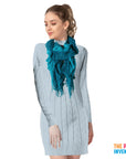 Winter Net Curl Scarf
