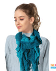 Winter Net Curl Scarf