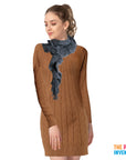 Winter Net Frill Curl Scarf