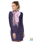 Winter Net Frill Curl Scarf