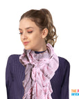 Winter Net Frill Curl Scarf