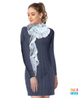 Winter Net Frill Curl Scarf