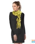 Winter Net Frill Curl Scarf