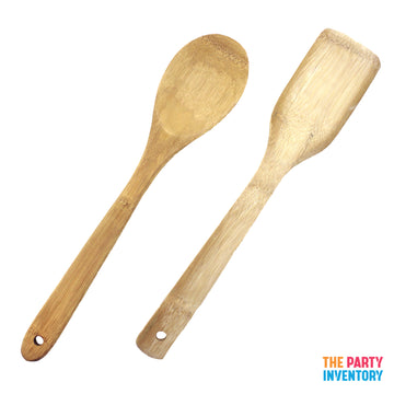 Chef Wooden Spoon & Spatula Set