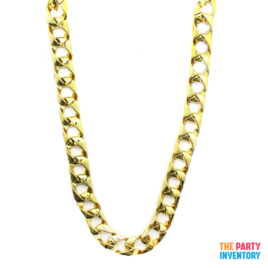Gold Chain Rapper Necklace