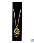 Big Gold Dragon Necklace
