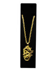 Big Gold Dragon Necklace