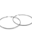 Silver Hoop Earrings