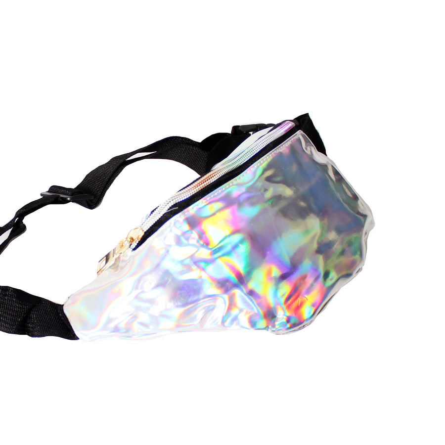 Silver Iridescent Bum Bag