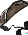 Black Transparent Bum Bag