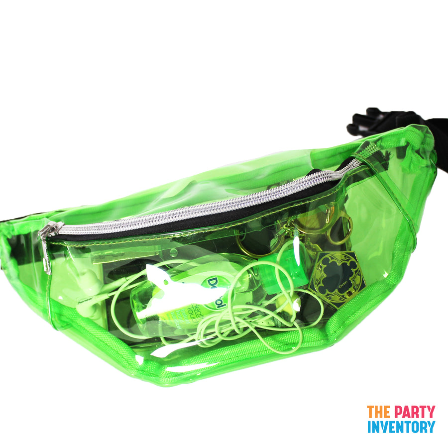 Green Transparent Bum Bag