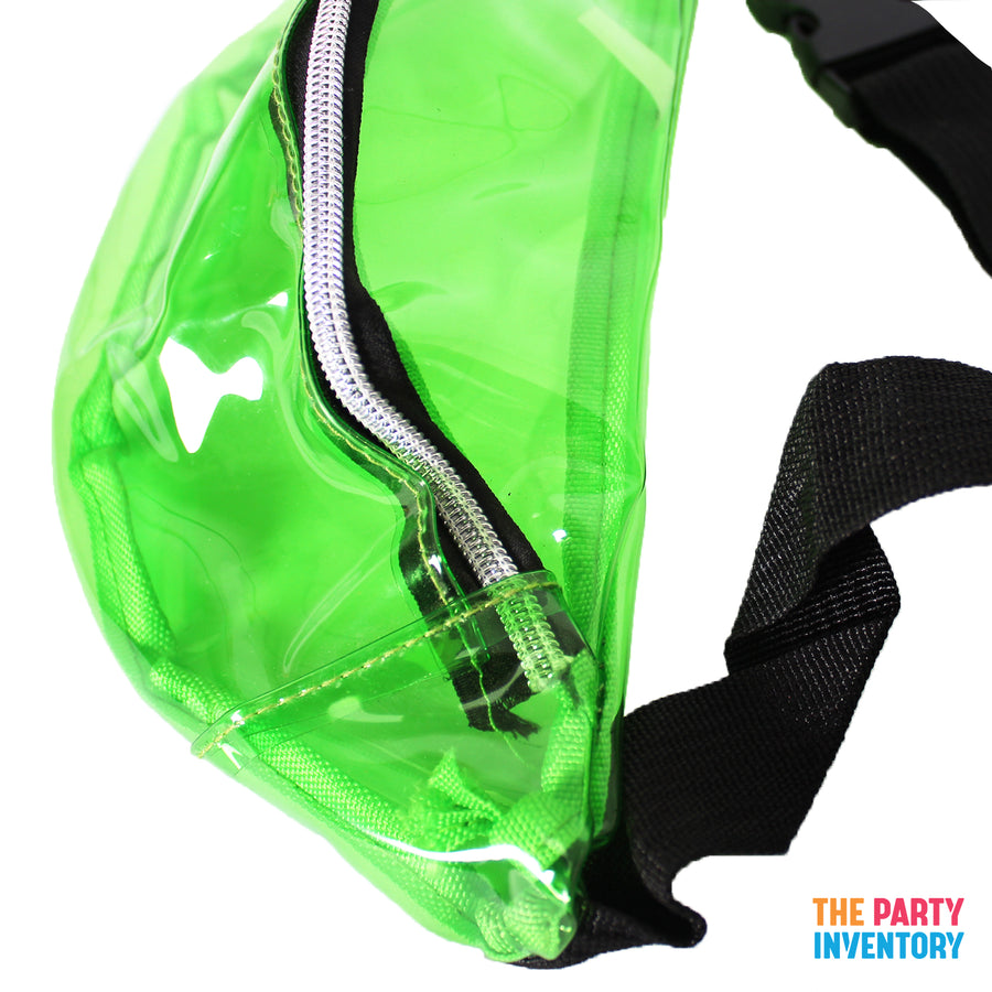 Green Transparent Bum Bag