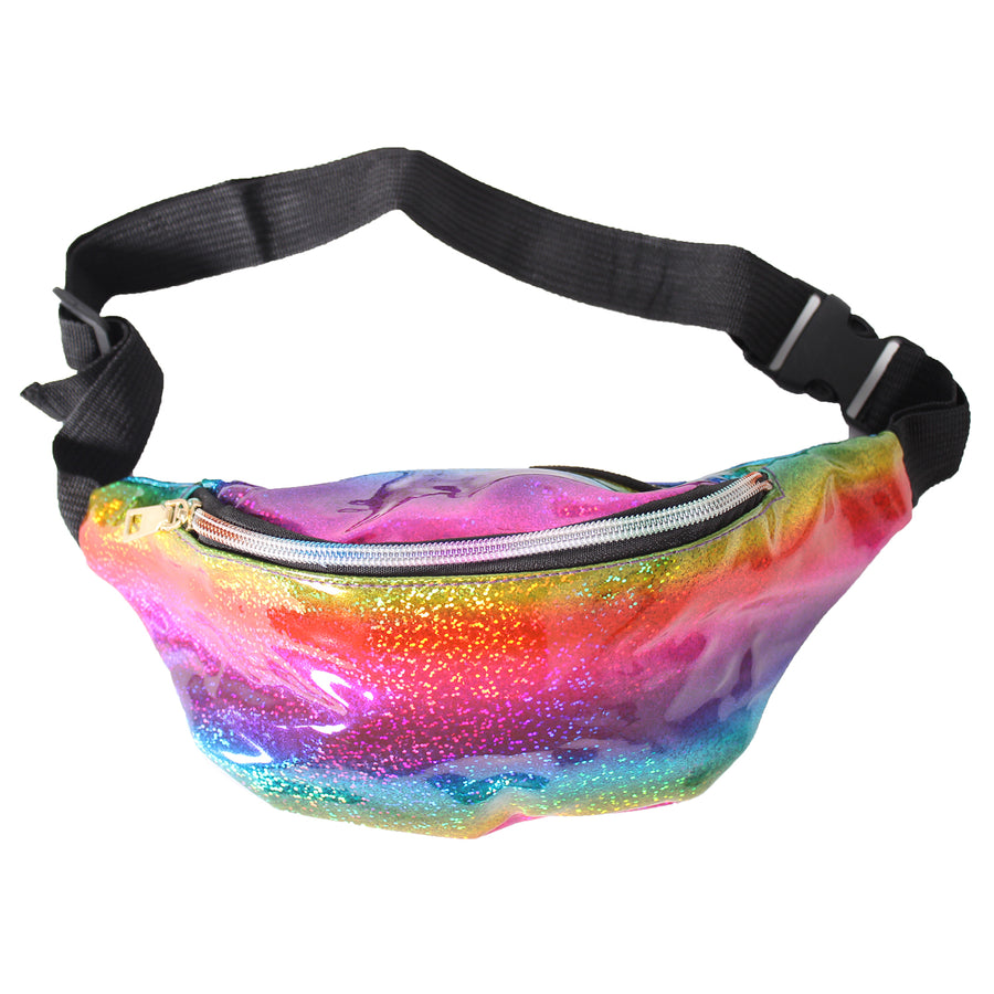 Rainbow Iridescent Bum Bag