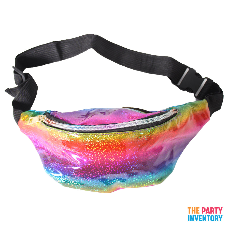 Rainbow Iridescent Bum Bag