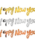 Happy New Year Text Banner