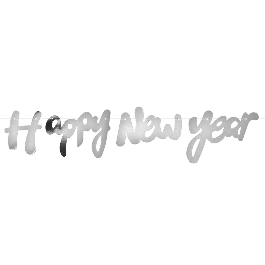 Happy New Year Text Banner
