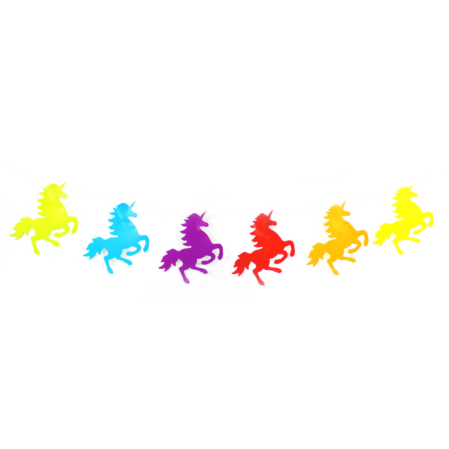 Unicorn Bunting Garland (Rainbow)