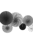 Black Basics Party Decoration Kit