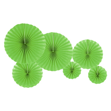 Plain Decoration Fans (Green)
