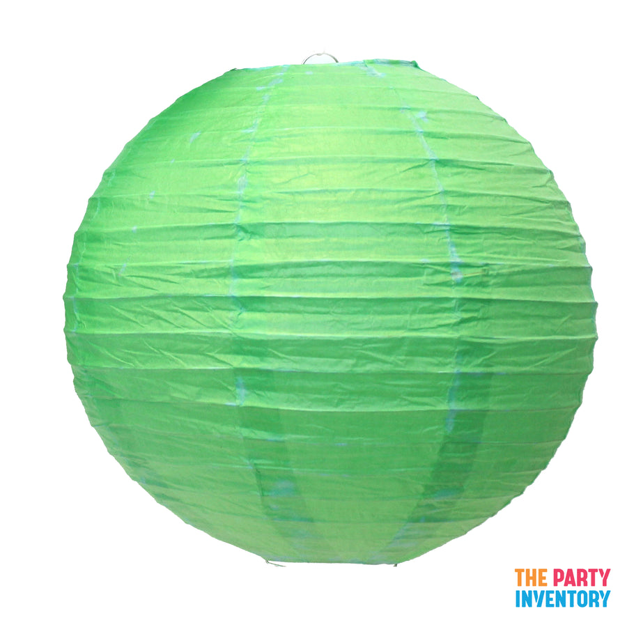 Green Round Paper Lantern (1 Piece)