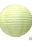 Light Green Round Paper Lantern (1 Piece)