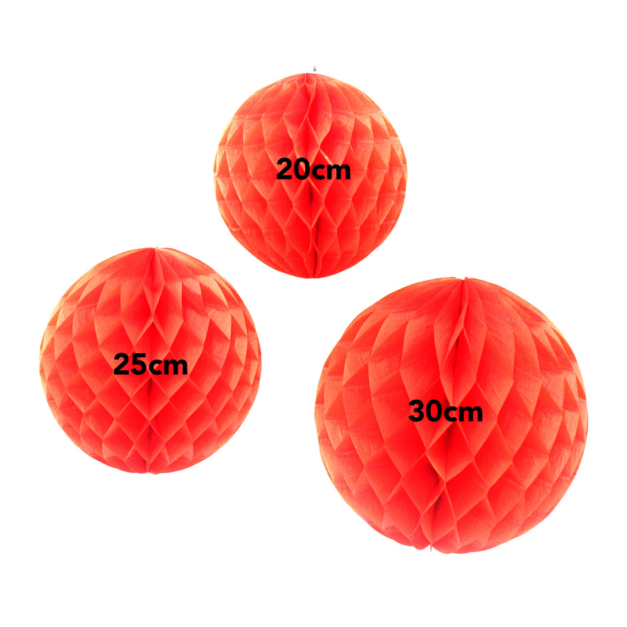 Red Honeycomb Ball
